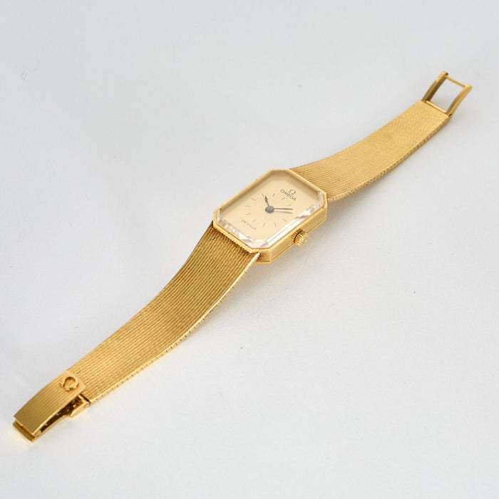 Montre OMEGA - De Ville - Montre de Dame en Or Jaune 58 Facettes