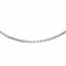 Collier Chopard Collier Jaseron Or blanc 58 Facettes 3439383CN