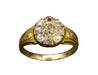 Bague 59 Bague ancienne Marguerite diamants 58 Facettes A10234