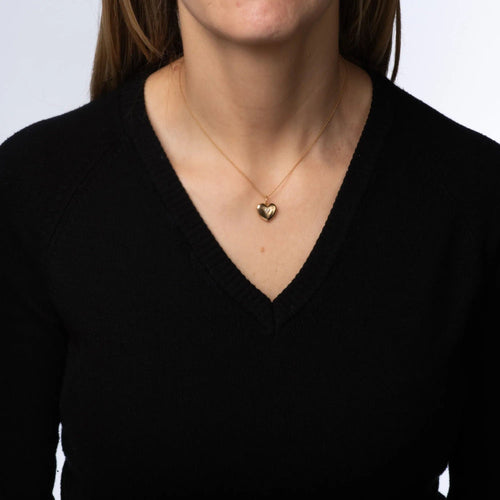 Tiffany & Co Diamond Heart Locket Necklace Pendant 18k Rose Gold Signed Jewelry 58 Facettes G13709