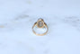 Bague 53 Bague Marquise Ancienne Diamants 1,30 Cts Or rose 58 Facettes