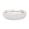 Bracelet Bracelet jonc en or blanc, pavage diamants. 58 Facettes 34080