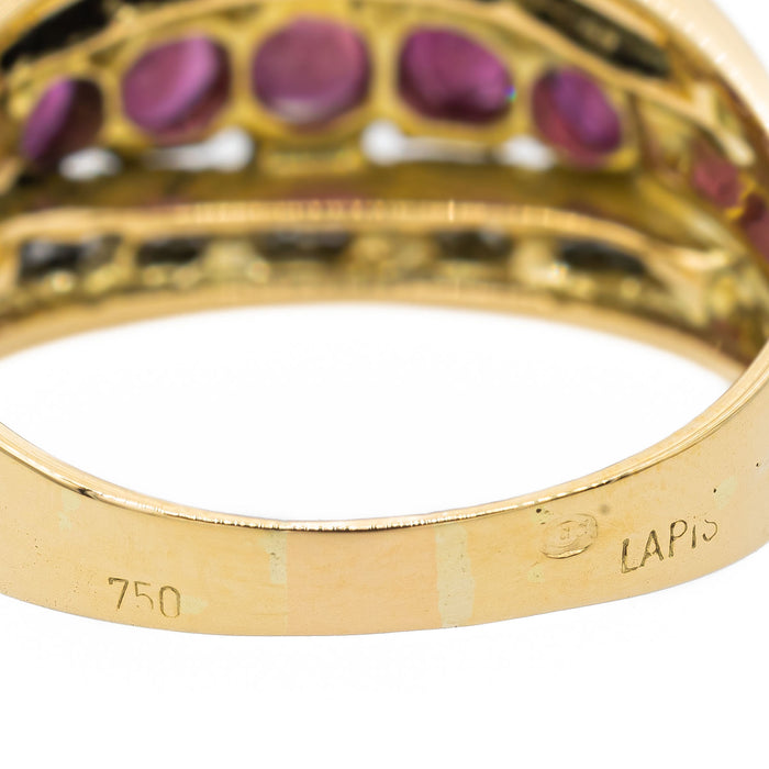 Yellow Gold Ruby Ring