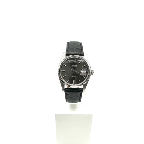 Montre ROLEX - Montre dame acier et cuir 58 Facettes Z1550058