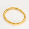 Bracelet Bracelet torsadé en or jaune 58 Facettes POI0082