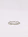 Bague 54 MAUBOUSSIN - Alliance or blanc diamants 1 carat 58 Facettes J367