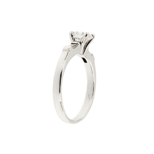 Bague 54 Bague solitaire avec diamants de 0,85 ct 58 Facettes 31355