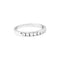 Bague 57 Bague alliance Tiffany & Co.,"Setting", platine et diamants. 58 Facettes 35083