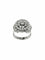 Bague 55 Bague cocktail vintage certifiée HRD or blanc et diamants 58 Facettes