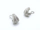 Boucles d'oreilles Boucles d'oreilles en or blanc et diamants de 2,44 carats 58 Facettes 6404