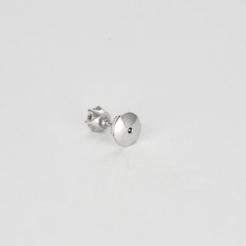 Boucles d'oreilles Clous d'oreilles or blance et diamants 58 Facettes 250041