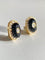 Boucles d'oreilles Boucles d’oreilles en or jaune 18k onyx et diamants 58 Facettes