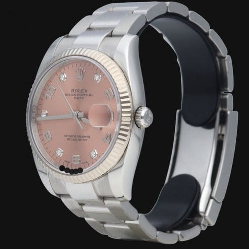 Montre Rolex Montre Date 34 mm Diamants 58 Facettes MT41694