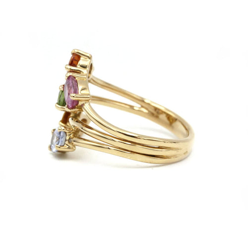 Bague 52 Bague - Or & Saphirs de Couleur 58 Facettes 250120R