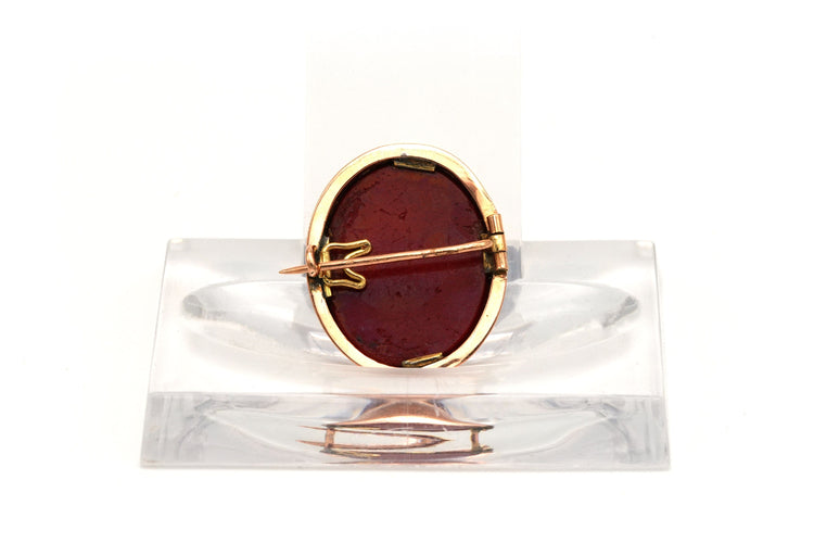 Broche Broche en or rose et micro-mosaïque 58 Facettes 20614