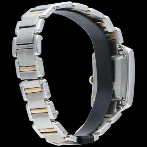 Montre Cartier Montre Tank Francaise Moyen Or Acier 58 Facettes MT36303