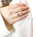 Bague 51 Bague or jaune rubis et diamants 58 Facettes