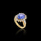 1970's 6ct natural unheated Ceylon sapphire ring 