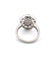 Bague 54 Bague exclusive sertie de diamants en or 18 carats 58 Facettes