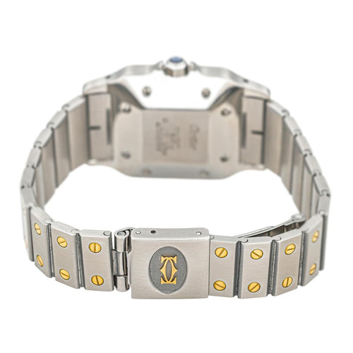 Montre Cartier Montre Santos Acier, Or jaune 58 Facettes 4660370RV