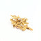 Broche Broche florale en or jaune 58 Facettes 31190