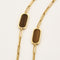 Collier DINH VAN - Rare sautoir de la collection Impression en or jaune et bois d'Amourette 58 Facettes LOR3480