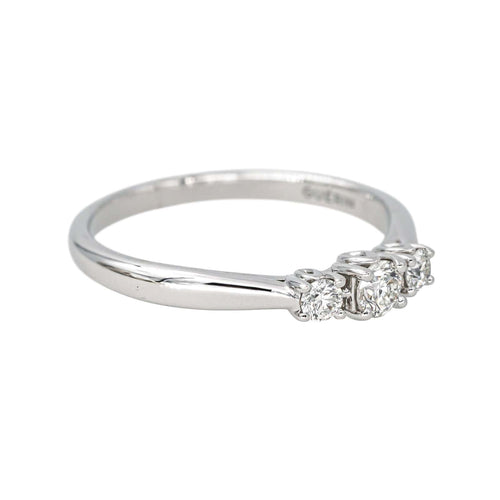 Bague 54 Bague Or blanc Diamant 58 Facettes 4098648RV