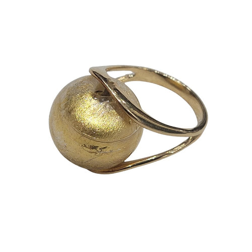 Bague 49 Bague en or jaune et Murano 58 Facettes S253