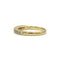 Bague 48.5 Demi-Alliance - Or jaune & Diamants 58 Facettes 250408R