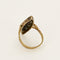 Bague 56,5 Bague ancienne en Or jaune, argent et diamants 58 Facettes ENG10890