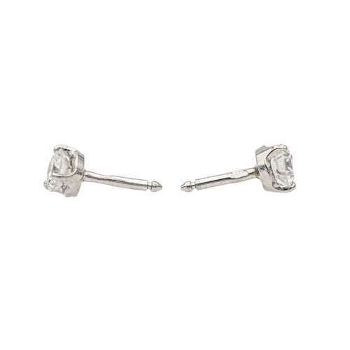 Boucles d'oreilles Boucles d'oreilles Puces Or blanc Diamant 58 Facettes 3904855CN