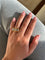Bague 50 Bague Tank - Or jaune platine et diamants 58 Facettes 1052