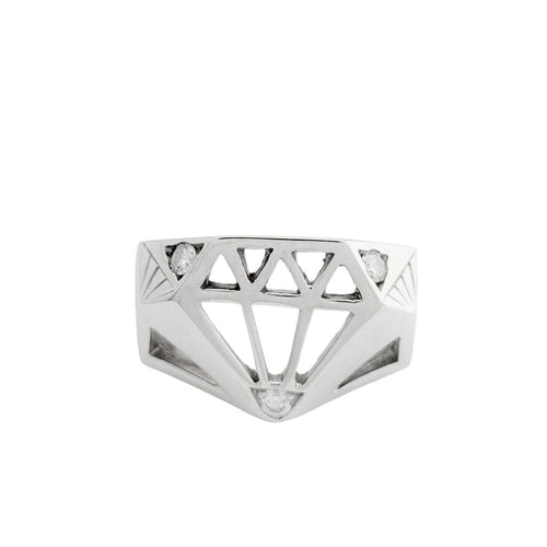 Bague 63.5 Bague Chevalière Flavparis x Le Diamantaire  « Chic and Bling »; Edition limitée 58 Facettes 32227