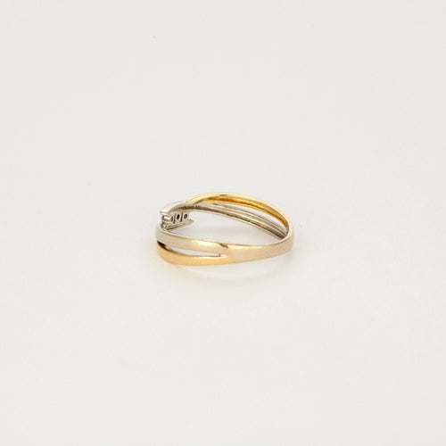 Bague Bague Union 2 ors et diamants 58 Facettes LP1037/12