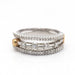 Bague 55.5 DAMIANI - Bague en or bicolore et diamants 58 Facettes D360530FJ