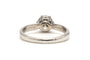 Bague 57 Bague Contemporaine or blanc sertie d'un diamant taille brillant (+- 1.25ct) 58 Facettes 23012
