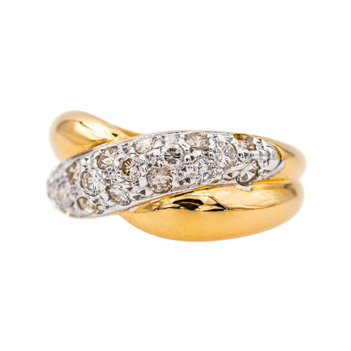 Bague 59 Bague  Or jaune Diamant 58 Facettes 4250496CN