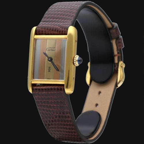 Montre Cartier Montre Tank Vermeil 58 Facettes MT42366