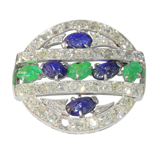 Montre Tutti Frutti Bijoux : la beauté de la nature dans l'Art déco 58 Facettes 16123-0060