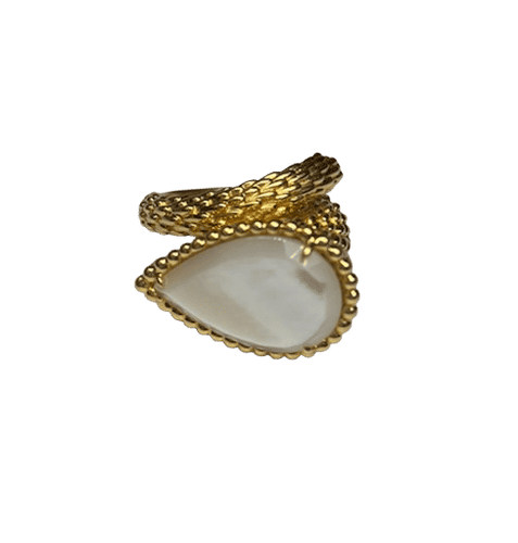 Bague 53 Boucheron - Bague Serpent de Bohème Or Jaune Nacre 58 Facettes 250163