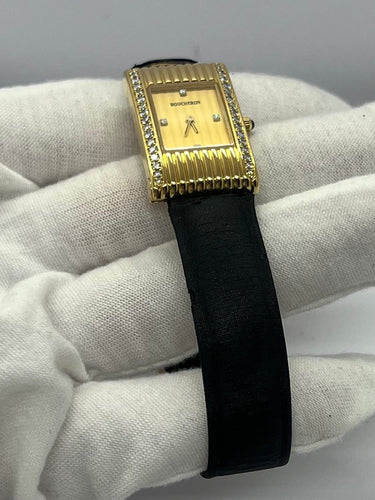 Montre Boucheron Reflet Small Or Jaune et Diamants 58 Facettes