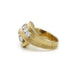 Bague 51 Van Cleef & Arpels Vintage - Bague Plume Or Jaune, Platine, Diamants 58 Facettes 240300R