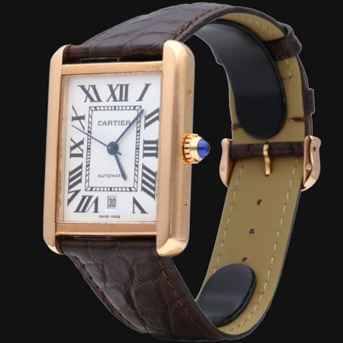 Montre Cartier Montre Tank Solo Xl 58 Facettes MT43617