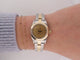 Montre vintage montre ROLEX 76183 oyster perpetual lady or & acier garantie auto 58 Facettes 265437