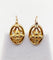 Boucles d'oreilles Dormeuses victoriennes or fleurs (circa 1890) poissardes 58 Facettes A06257