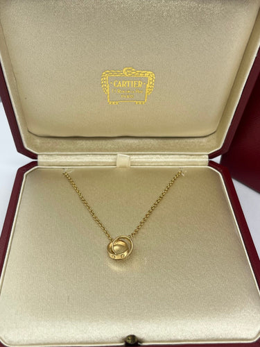 Collier Collier Cartier Love petit modèle or jaune 58 Facettes 75901