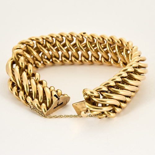 Bracelet Bracelet en or jaune 58 Facettes PER1699