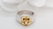 Bague 54 Bague en Or Bicolore & Citrine 58 Facettes 15885