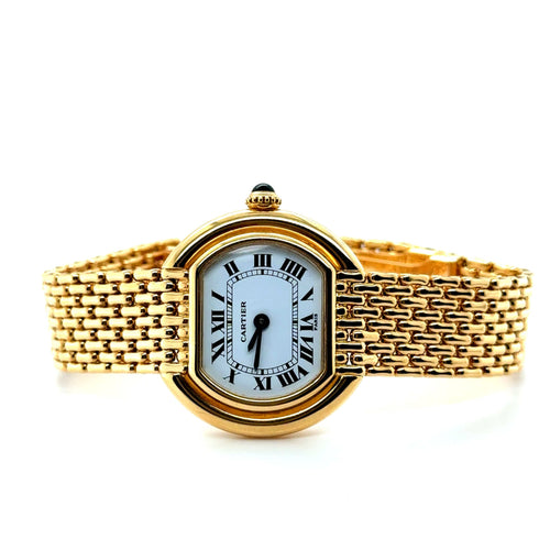 Montre Cartier - Montre « Ellipse » Or jaune 58 Facettes 1.0002232/1