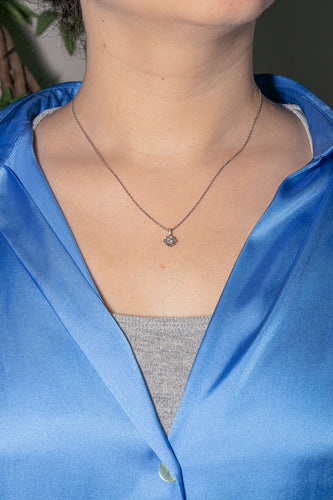 Collier Mauboussin Collier Pendentif  Ma reine d'amour Or blanc Diamant 58 Facettes 4098669RV